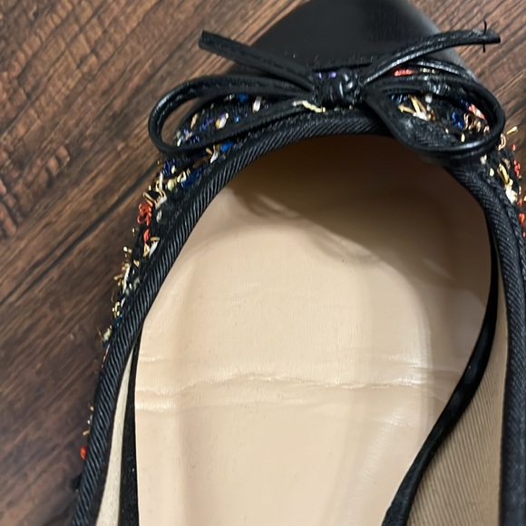 NWOT Bamboo Women’s Sweet-04 Tweed Flats Multi color Size 6 - Picture 7 of 12